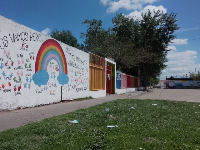 Principio de incendio en un jard�n oblig� a suspender las clases